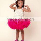 Hot Sale Baby Boutique Dresses TuTu Pettskirts Ruffle Fluffy TuTu Dress thumbnail-2