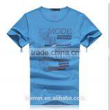 2017 OEM Anti-Wrinkle Unique Design Amazing Quality Hot-selling Best Choice Short Sleeve Casual Printed T-shirt Men thumbnail-3