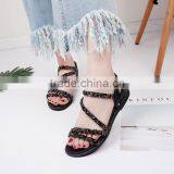 Zm50122b Europe Summer Women Shoes Joker Lady Fashion Sandal thumbnail-2