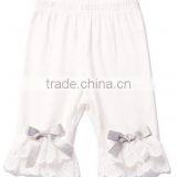 Hot Selling Custom Fashion Pants for Little Kids/girls Ruffle Pants thumbnail-4