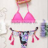 2016 SEXY HOT LADY BRAZILIAN BEAUTY CUSTOM MACRAME WHOLESALE FULLSIZE BIKINI thumbnail-3