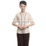 Best Price Custom Fashionable Perfect Fit Hotel Housekeeping Uniforms Wholesale thumbnail-2