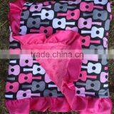 Wholesale Baby Chevron Minky Blanket Knitting Baby Minky Blanket,baby Cotton Blanket Minky Dot, Baby Swaddle Blankets thumbnail-4