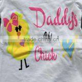 2016 New Baby Ester Day Chick Outfit Girls Spring Clothes Suit Short Sleeves Yellow Aztec Set Summer Outfits With Accessories thumbnail-3