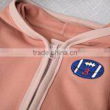 Wholesale Hooded High Quality Cotton Long Sleeve Baby Playsuit thumbnail-4