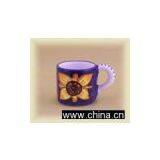 Italian Pottery - Deruta Style Pottery Cup thumbnail-1