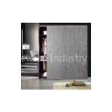 Plate Type Particle Board Interior Wardrobe Sliding Door, Aluminum Frame Panel Closet Door thumbnail-1