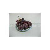 Decorative Plastic Basket For Fruit , Rattan Storage Baskets