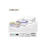 Eco Friendly Rectangle Tempered Glass Lock Food Storage Containers Lunch Box thumbnail-1