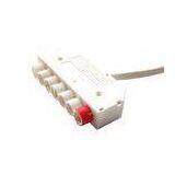 7.6mm Mini Plug 250V 2.5A for Fluorescent and LED Connecting , 3-way / 6-way