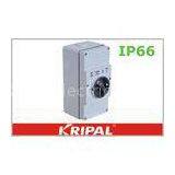 Safety 3 Position Rotary Switch IP66 Weatherproof Outdoor Sockets thumbnail-1