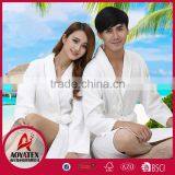 China Factory High Quality 100% Cotton Waffle Bathrobe thumbnail-2
