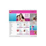 Romantic Gift E-commerce Website Design Service