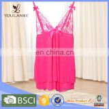 Engineers Available Toservice Machinery Overseas Sexy Lingerie Ladies Babydoll Women's Sleepwear