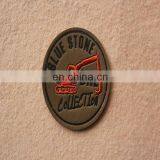 Machine Embossed Leather Label thumbnail-2