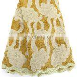 African Guipure Lace /african Wedding Lace Fabric/flower Lace Fabric With Bead thumbnail-2