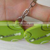 Round Shaped Personalized Cool Soft Pvc Keychain thumbnail-3
