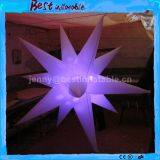 Colorful Party Event Club Inflatable Hanging Led Stars Lighting Balloon Decorations, LED Inflatable Star for Sales thumbnail-4