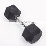 Adjustable Dumbbell Logo Sport Gym Fitness Cheap Dumbbell Sets Hex Rubber Dumbbells thumbnail-2