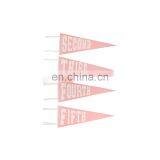 we Can Print Logo on it Felt Pennant for Home Decoration thumbnail-3
