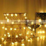 Waterproof Clear LED Star String Lights USB Christmas Holiday White Star Shape String Lights thumbnail-5