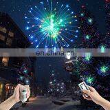 Waterproof LED Firework String Lights Foldable DIY Shape Explosion Colorful Fairy With Remote Control For Christmas Holiday thumbnail-6