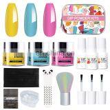 Private Label Bulk 3 Colors Acrylic Dip Powder Nails Dipping Powder Nails System Set thumbnail-3