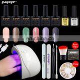 Drop Ship Private Label Gel Polish Create Your Own Brand Nail Gel uv Gel Polish Set CE Yayoge MSDS thumbnail-3