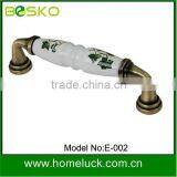 Zinc Alloy Porcelain Furniture Handles