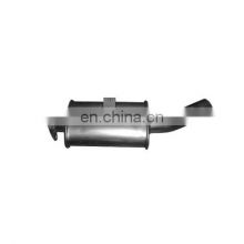 Backhoe Parts black steel Exhaust Silencer With Gasket Auto Spares Parts