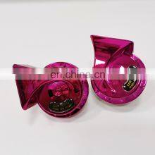 High Woofer Mocc Musical Air Horn 115dB High 510Hz Low 410Hz Color Chrome Super Sound Siren Automotive Snail Horn 12v thumbnail-4