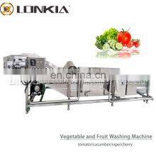 Industry Ultrasonic Fruit Processing Line Fruit Washer / Vegetable Washing Machine thumbnail-5