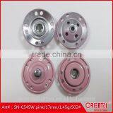 Shiny Colorful Metal European 2 Parts Women's Coats Snap Button thumbnail-3