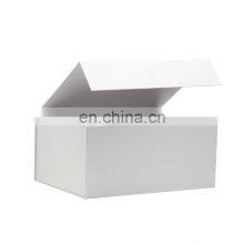 Wholesale Online Store Gift Shop Products Packaging Square White Folding Gift Boxes With Ribbon thumbnail-3