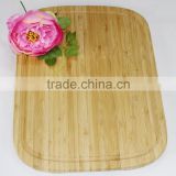 bamboo chopping board with groove