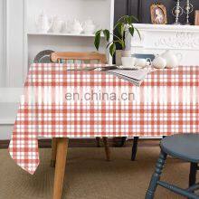 Custom Design Rose Flowers Table Cloth Polyester Table Clothes Fabric thumbnail-2