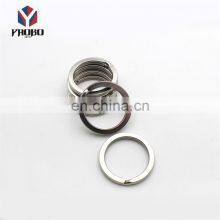 High Standard In Quality Stainless Steel Flat Split Customize Key Ring For Anywhere Use thumbnail-1