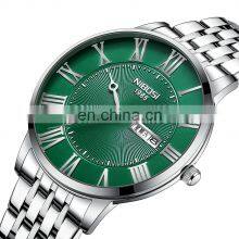 NIBOSI 2527 Simple Design Fashion Business Stainless Steel Waterproof Chronograph Quartz Watch for Men thumbnail-3