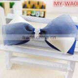 Korean Two Layers Women Hair Accessories Cute Flower Girl Dresses With Pearls MY-IA0006 thumbnail-1