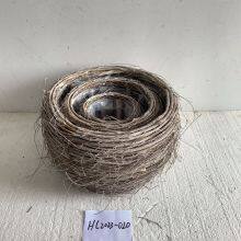 Home Garden Flower Planter Gardening Basket Rattan Gardening Tools thumbnail-4
