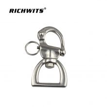 Marine Hardware 304/316 Stainless steel Flat ring snap shackle
