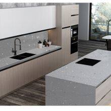 Code：6211，Calacatta Artificial Stone Quartz Slab Kitchen Countertops thumbnail-3