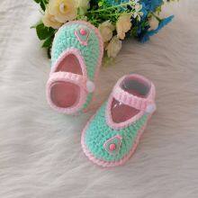 2024 Yanxi Brand Handmade Crocheted Cotton Baby Shoes With High Quality thumbnail-5