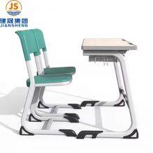 School Desk and Chair Set Detachable for Student Classroom Furniture thumbnail-3