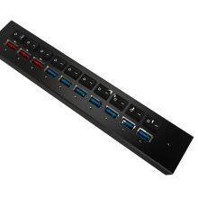 10Ports Data USB 3.0 HUB And 3 Port Fast Charger With 12V4A 7 Ports USB 3.0 Hub thumbnail-2