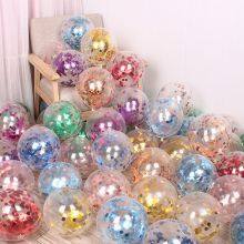 Factory Direct Number & Confetti Balloon Combos - 40 Inch Numbers, 12 Inch Confetti, for Milestone Events