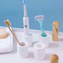 Absorbent Cup Shape Diatomite Stone Toothbrush Holder Supplier thumbnail-5
