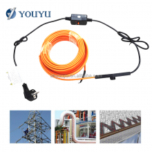 Insulated Self-Regulating Effect Heating Cable Snow Melting Cable Constant Wattage for Pipe Heating in Russian Climates thumbnail-2