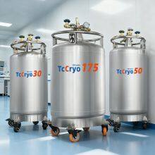 New Zealand YDZ-175 Automated Liquid Nitrogen Storage-liquid Nitrogen Dewar Tank thumbnail-1
