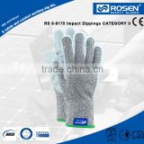 RS SAFETY Cow working leather palm and impact Safe hands gloves